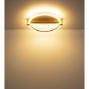 Globo 48050D LED přisazené stropní svítidlo FLETCHER | 15W integrovaný LED zdroj | 1320lm | 3000K | hnědá