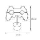 Zuma Line 003064-028681 LED stolní lampička GAMEPAD integrovaný LED zdroj