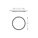 Zuma Line FM2304600R-MB LED stropnice Regi | 70W integrovaný LED zdroj | 3000/4000/5500K