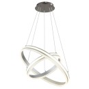 Globo 67377-60H LED závěsné stropní svítidlo FRANCINE | 60W integrovaný LED zdroj | 5780lm | 2700-6000K | černá