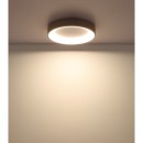 Globo 48487-48 LED přisazené stropní svítidlo GALLEGOS  | 48W integrovaný LED zdroj | 2400lm | 2700-6000K | dálkové ovládání | stmívač | béžová