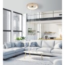 Globo GLB03650 LED ventilátor s osvětlením GATIAN  | 30W integrovaný LED zdroj | 2250lm | 2700-6500K