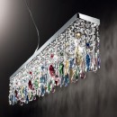 Ideal Lux 099200 přisazené stropní svítidlo Giada 4x40W|G9 - křišťál