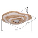 Globo GLB41768-40 LED přisazené stropní svítidlo JACKS | 40W integrovaný LED zdroj | 1600lm