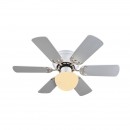 Globo 03070 stropní svítidlo s ventilátorem Formentera 1x60W | E27 - s tahovým vypínačem /řetízkem/
