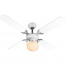 Globo 03300 stropní svítidlo s ventilátorem Sargantana 1x60W | E27 - s tahovým vypínačem /řetízkem/
