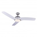 Globo 03359 LED stropní svítidlo s ventilátorem Rolando 1x22W | 1540lm | 2700/4000K - nastavitelné, s dálkovým ovladačem