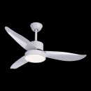 Globo 03600 LED svítidlo s ventilátorem Ramona 1x18W | 990lm | 4000K - dálkový ovladač, časovač, bílá