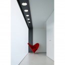 Globo 12006 LED zápustné svítidlo Manda 1x9W | 600lm | 4000K - chrom