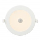 Globo 12391-12S LED zápustné bodové svítidlo Unella s pohybovým čidlem 1x12W | 1000lm | 3000K - bílá