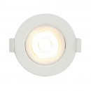 Globo 12393-5 LED zápustné bodové svítidlo Polly 1x5W | 400lm | 3000K - nastavitelné, bílá