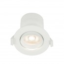 Globo 12393-5 LED zápustné bodové svítidlo Polly 1x5W | 400lm | 3000K - nastavitelné, bílá
