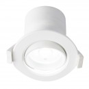 Globo 12393-9D LED zápustné bodové svítidlo Polly 1x9W | 720lm | 3000K - bílá