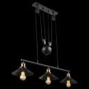 Globo 15053-3 závěsné stropní svítidlo Lenius 3x60W | E27