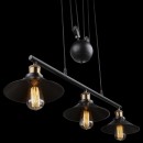 Globo 15053-3 závěsné stropní svítidlo Lenius 3x60W | E27