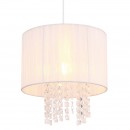 Globo 15098 závěsný lustr Pyra 1x60W | E27 - bílá