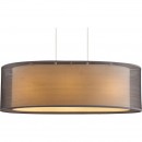 Globo 15190H2 závěsné stropní svítidlo Theo 1x60W | E27 - šedá, matný nikl