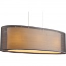 Globo 15190H2 závěsné stropní svítidlo Theo 1x60W | E27 - šedá, matný nikl