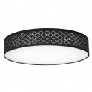 Globo 15229D4 LED stropní svítidlo Clarke 1x60W | 440-4200lm | 3000-6000K - stmívatelné, fixace barev, dálkový ovladač, černá, matný nikl, zlatá