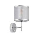 Globo 15259W nástěnné svítidlo Naxos 1x40W | E14 - chrom
