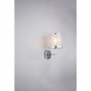 Globo 15259W nástěnné svítidlo Naxos 1x40W | E14 - chrom