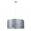 Globo 15265H1 závěsné stropní svítidlo Tarok 3x60W | E27 - stříbrná