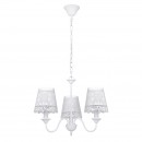 Globo 15372-3H závěsné stropní svítidlo Sabadell 3x40W | E14 - bílá