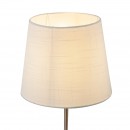 Globo 21001N stolní svítidlo Jarome 1x40W | E14 - matný nikl, bílá