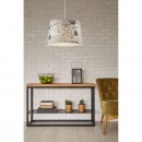 Globo 21692H závěsné stropní svítidlo Metalic 1x60W | E27 - krémová s potiskem