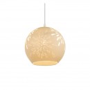 Globo 22803H závěsné svítidlo Subara 1x40W | E27 - matný nikl, bílá
