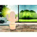 Globo 22804 stolní svítidlo Chaita 1x25W | E14 - kaktus, bílá