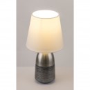 Globo 24135W stolní svítidlo Eugen 1x40W | E14 - bílá, šedá