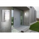 Globo 3156-5 nástěnná lampa Orlando 1x60W | E27 | IP44 - nerez, opál