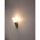 Globo 3157SLED LED nástěnné venkovní svítidlo Boston Led s pohybovým čidlem 1x9W | E27 LED | 500lm | 3000K | IP44 - opál
