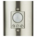 Globo 3159S zahradní sloupek s pohybovým čidlem Boston 1x60W | E27 | IP44 - nerez, opál