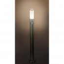 Globo 3159S zahradní sloupek s pohybovým čidlem Boston 1x60W | E27 | IP44 - nerez, opál
