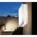 Globo 32208 venkovní stropní svítidlo Creek 1x20W | E27 LED | IP44 - nerez, opál