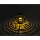 Globo 33283 LED venkovní solární svítidlo 1x0,06W | 3000K | IP44 - možnost zavěšení, hnědá