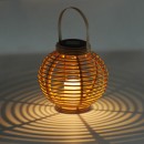 Globo 33283 LED venkovní solární svítidlo 1x0,06W | 3000K | IP44 - možnost zavěšení, hnědá