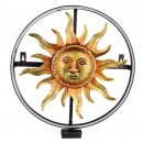 Globo 33515 LED venkovní dekorativní solární nástěnné svítidlo Solar 1x0,06W | 3000K | IP44 - černá, zlatá