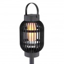 Globo 33538 LED venkovní solární svítidlo Solar 36x0,04W | 1800K | IP44 - imitace plamene, k zapíchnutí, černá