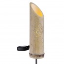 Globo 33605 LED venkovní dekorativní solární svítidlo Solar 1x0,06W | 3000K | IP44 - k zapíchnutí, bambus