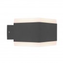 Globo 34173RGBSH LED venkovní nástěnné svítidlo Slice 1x15W | 3000-6500K | IP44 | RGB - stmívatelné