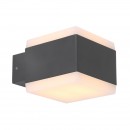 Globo 34173RGBSH LED venkovní nástěnné svítidlo Slice 1x15W | 3000-6500K | IP44 | RGB - stmívatelné