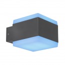 Globo 34173RGBSH LED venkovní nástěnné svítidlo Slice 1x15W | 3000-6500K | IP44 | RGB - stmívatelné