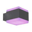 Globo 34173RGBSH LED venkovní nástěnné svítidlo Slice 1x15W | 3000-6500K | IP44 | RGB - stmívatelné