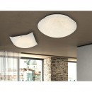 Globo 40481 LED stropní svítidlo Noir 1x12W | 900lm | 3500K - satinované sklo, bílá