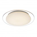 Globo 41315-12 LED stropní svítidlo Sajama 1x12W | 700lm | 3000K-4200K-6400K - třpytivý efekt, fixace barev, bílá