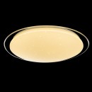 Globo 41315-24 LED stropní svítidlo Sajama 1x24W | 1600lm | 3000-4500-6000K - třpytivý efekt, nastavitelná barva, bílá