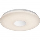 Globo 41333 LED stropní svítidlo Felion 1x24W | 1500lm | 3000-6000K - stmívatelné, dálkové ovládání, fixace barev, 3 odstíny bílé, bílá, opál